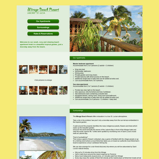 Mirage Beach Resort - Saint Lucia