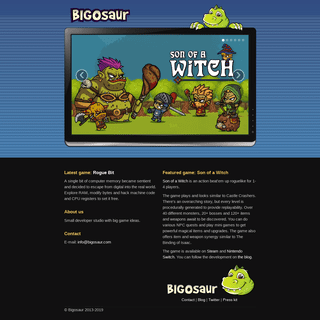 Indie Game Development | Bigosaur