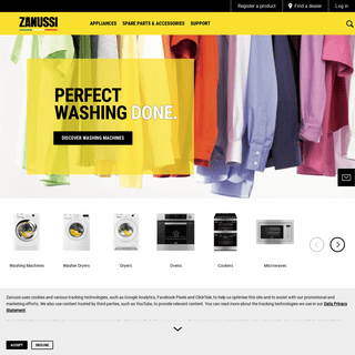 A complete backup of zanussi.co.uk