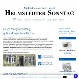 A complete backup of helmstedter-sonntag.de