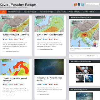 Severe Weather Europe – “Follow severe weather as it happens. Anywhere. Any time.”
