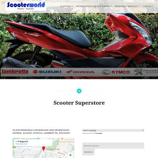 A complete backup of scooterworld.com.au