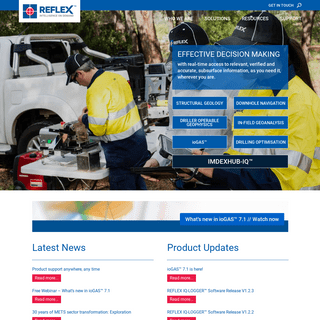 REFLEX – Intelligence on Demand | Real-time access to relevant, verified and accurate, subsurface information, as you need it, w