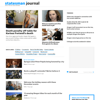 A complete backup of statesmanjournal.com