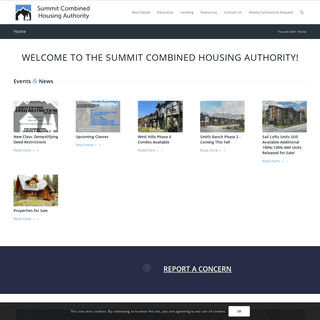 Summit Combined Housing Authority – Summit Combined Housing Authority