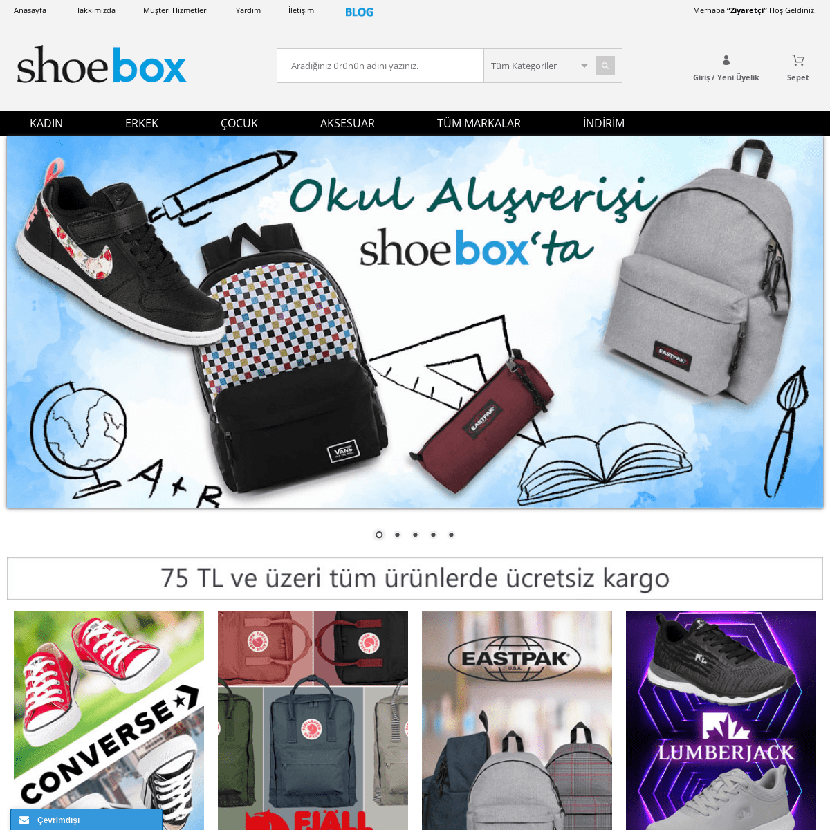 A complete backup of shoebox.com.tr