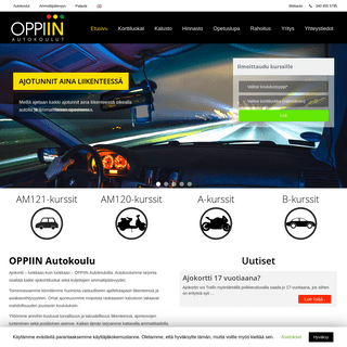 Autokoulu - OPPIIN Autokoulut - oppiin.fi