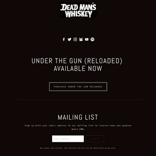 A complete backup of deadmanswhiskey.co.uk