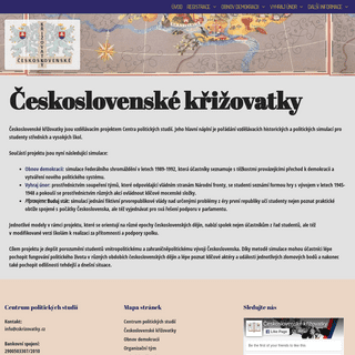 Československé křižovatky – Unikátní vzdělávací projekt