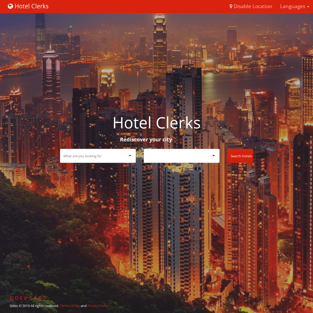 Hotel Clerks, Find hotels, places and things to do in your favorite places