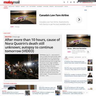 Malay Mail | Breaking News, Malaysia, World, Lifestyle News