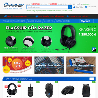 Playzone.vn - Tháº¿ giá»›i game thá»§ - ChuyÃªn Gaming Gear, Gaming PC, Gaming Laptop.