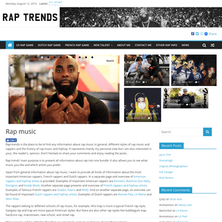 Rap trends | trends in rap music and most important rappers