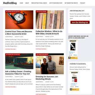 RedDotBlog – Art Business and Marketing News from Xanadu Gallery
