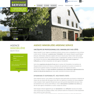 Agence immobilière à Bertrix : location, vente, estimation - Ardenne Service