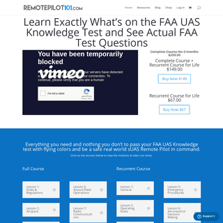 FAA Part 107 Test, FAA Part 107 Study Guide, Part 107 Practice Test