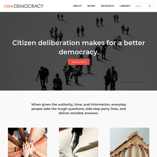 Home - newDemocracy Foundation