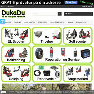 El scooter i Dansk Design til Ældre. 3 og 4 hjulet handicap scooter - DukaDu