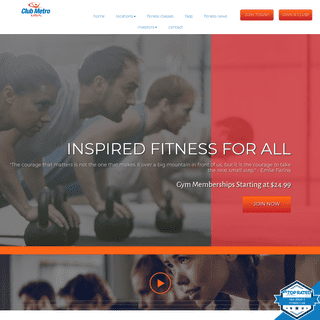 Club Metro USA - Join A New Jersey Fitness Center Near You For Just $24.99 A Month