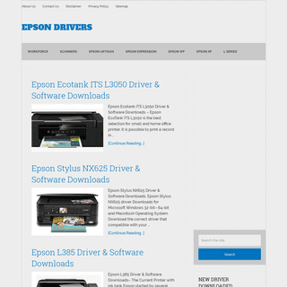 Epson Drivers | Free Epson Drivers & Downloads