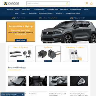 Volvo Parts, Spares, Accessories, Genuine Volvo, UK Based, Online 