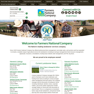 Farmers National Company | Farm Management, Real Estate Sales, Agricultural Services