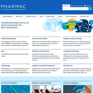 A complete backup of pharmac.govt.nz