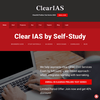 ClearIAS - UPSC Online Preparation
