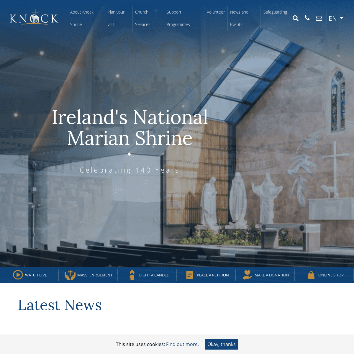 Ireland’s National Marian Shrine - Knock Shrine