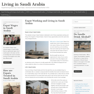 Living in Saudi Arabia