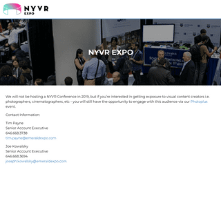 A complete backup of nyvrexpo.com