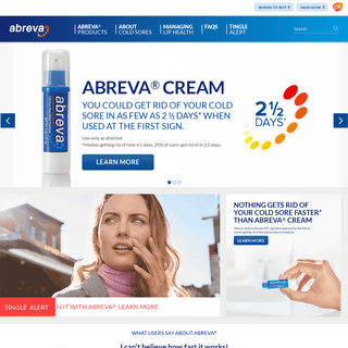Fast Getting Rid Of Cold Sore Treatment | Abreva®
