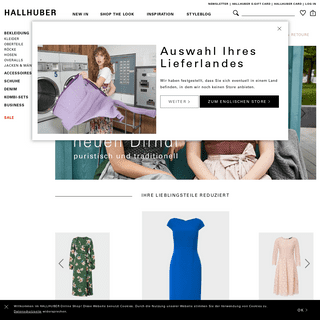 HALLHUBER Online Shop DE