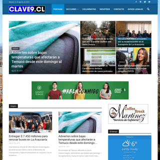Diario Clave9.cl | El Diario Electrónico de La Araucanía