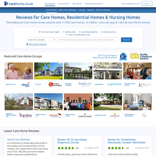 Care Homes & Nursing Homes UK – Care Home Reviews & Nursing Home Reviews