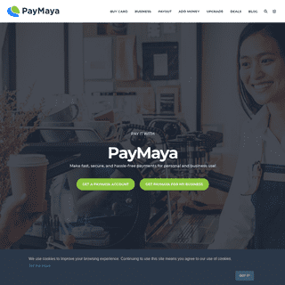 Secure Online Payment Account - PayMaya Philippines