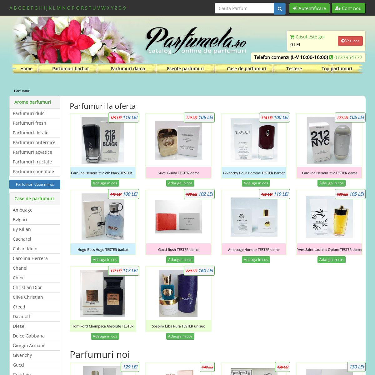Parfumuri tester - Parfumuri ieftine