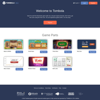 Home page | Tombola