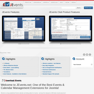 Welcome to JEvents.net: One of the Best Events & Calendar Management Extensions for Joomla!