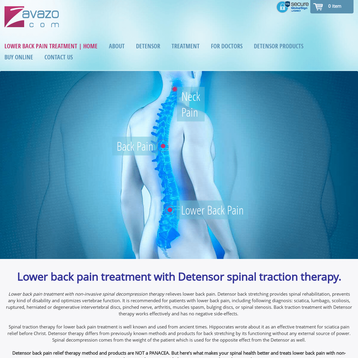 Lower Back Pain Treatment | Spinal Decompression | Therapy