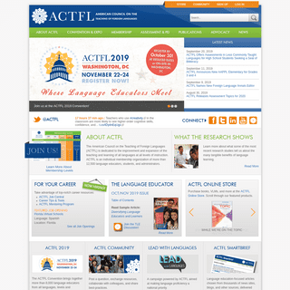 A complete backup of actfl.org