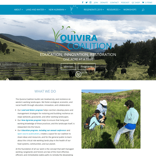 Home - Quivira Coalition