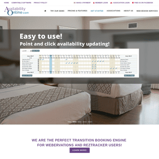 Online Reservation System | Reservations & Availability Calendars for B&B, Inns, Vacation Rentals