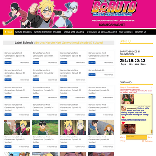 Watch Boruto: Naruto Next Generations Online