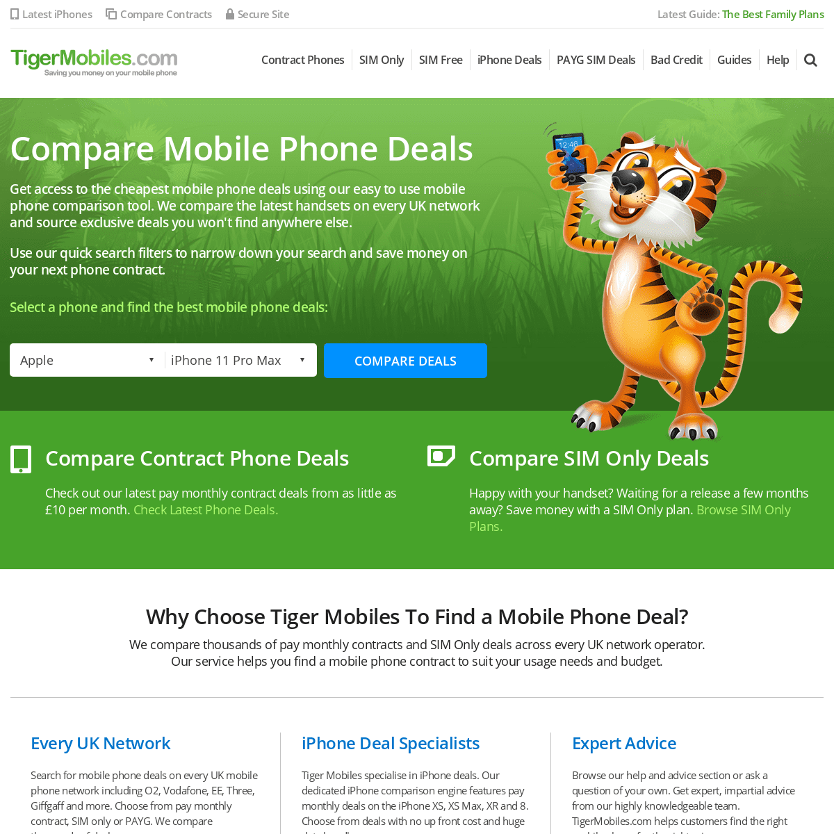 A complete backup of tigermobiles.com