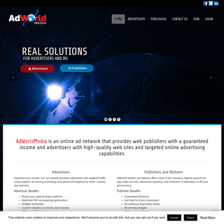 AdWorldMedia | Real Solutions for Advertisers and Publishers