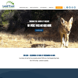 Land Trust of Napa County | Leading Napa Valley's Land Conservation