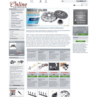 Online Car Parts - Car Parts Online - Online Car Spares - Toyota Parts - VW Parts - Ford Parts - Fiat Parts - Online Car Parts