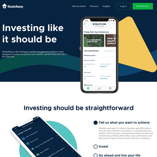 StashAway | Investing like it should be