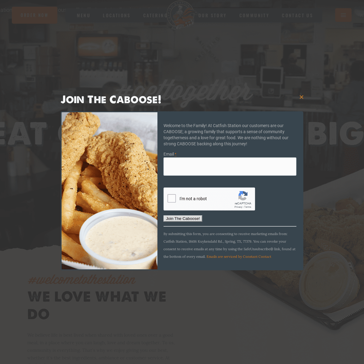Home - Catfish Station | Made to Order Seafood | Houston Catering